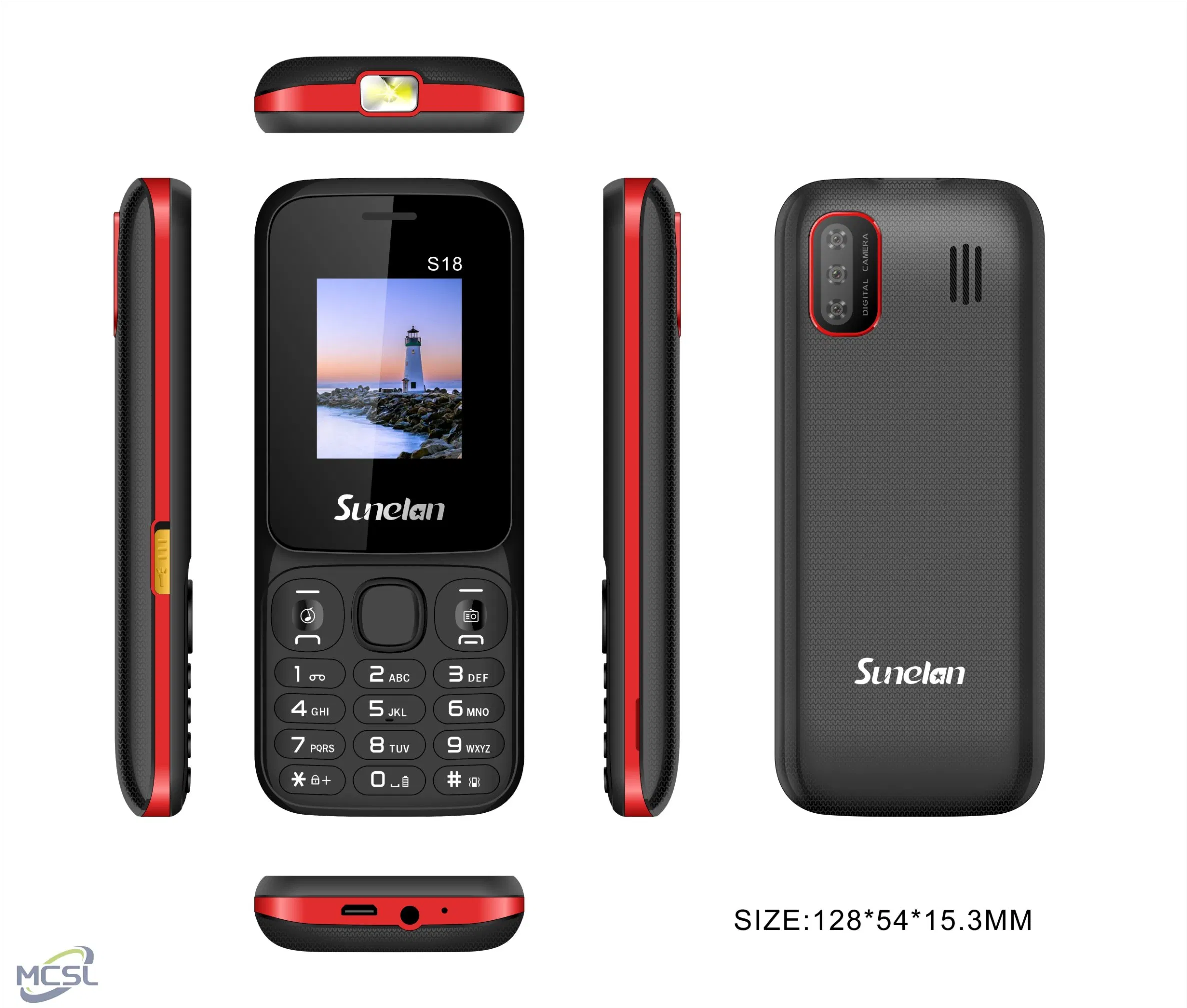 Мобильный телефон S18, 1.8 дюйма, 2 SIM