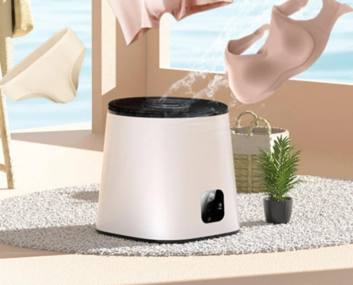 Hot Selling Premium Quality Customized Large Capacity Home-Use Portable Mini Washing Machine