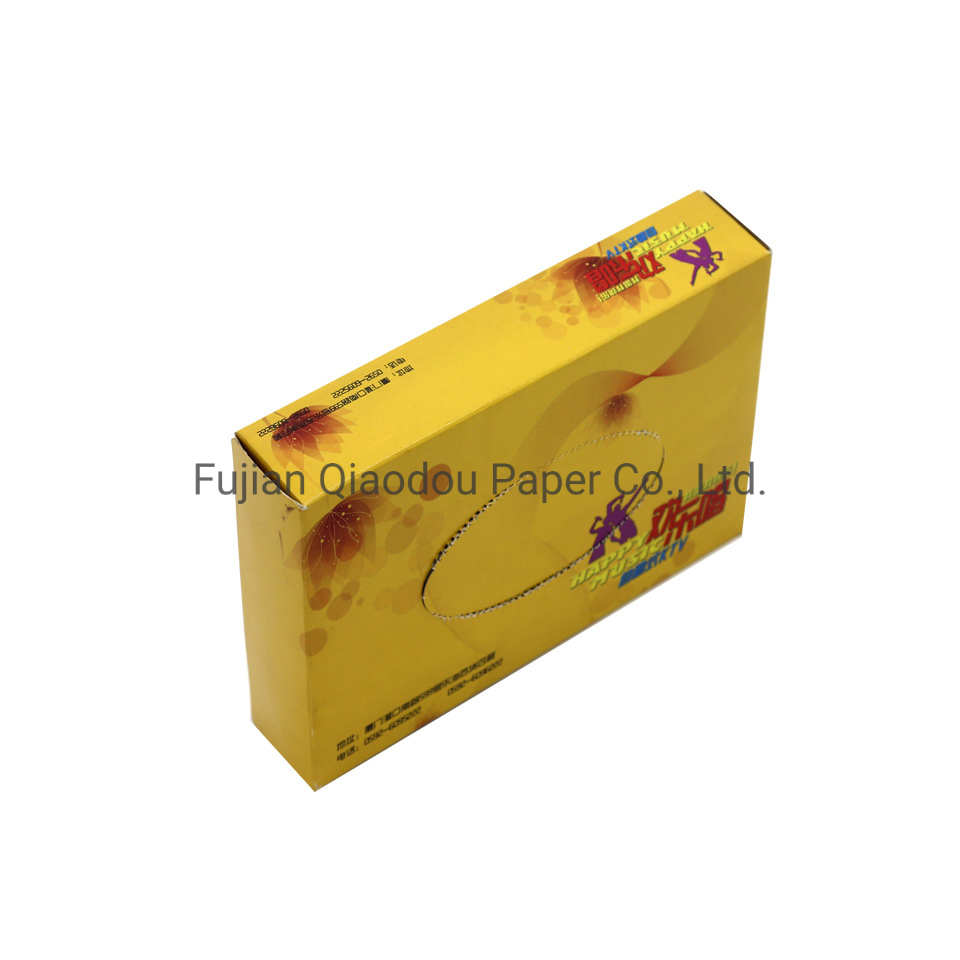 Customized Factory Embossed Virgin Wood Pulp Facial Tissue