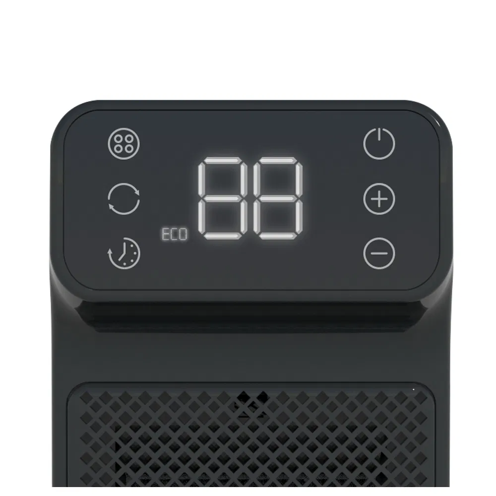 Winter 1500W Portable Oscillating Space Heater Remote Control Electric Fan Heater Ceramic Tower Heater