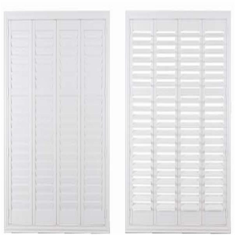 Best Price Custom Size Wood Window Shutters Breathable Shutters Doors