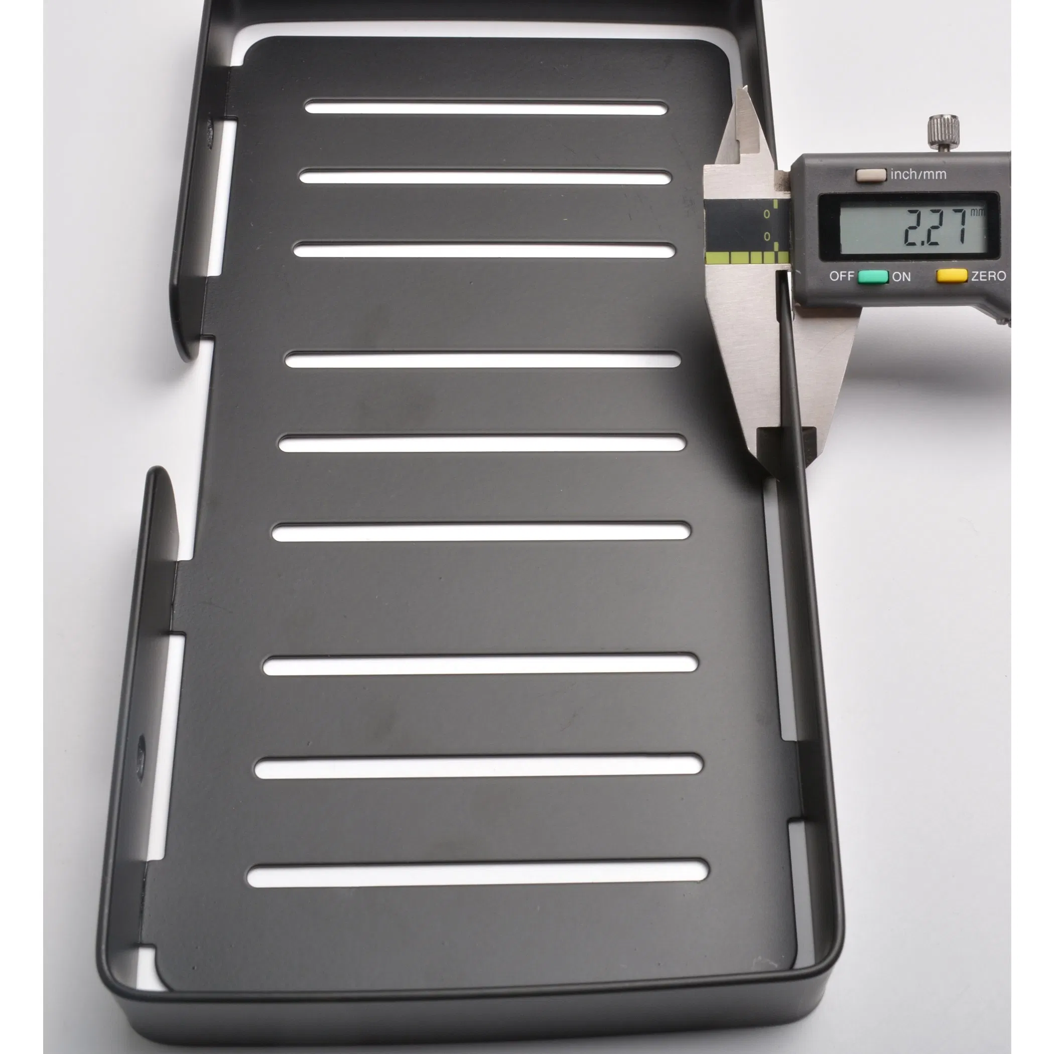 Wall Mounted Black 304 Stainless Steel Square Storage Rack for Bathroom Shelf Holder