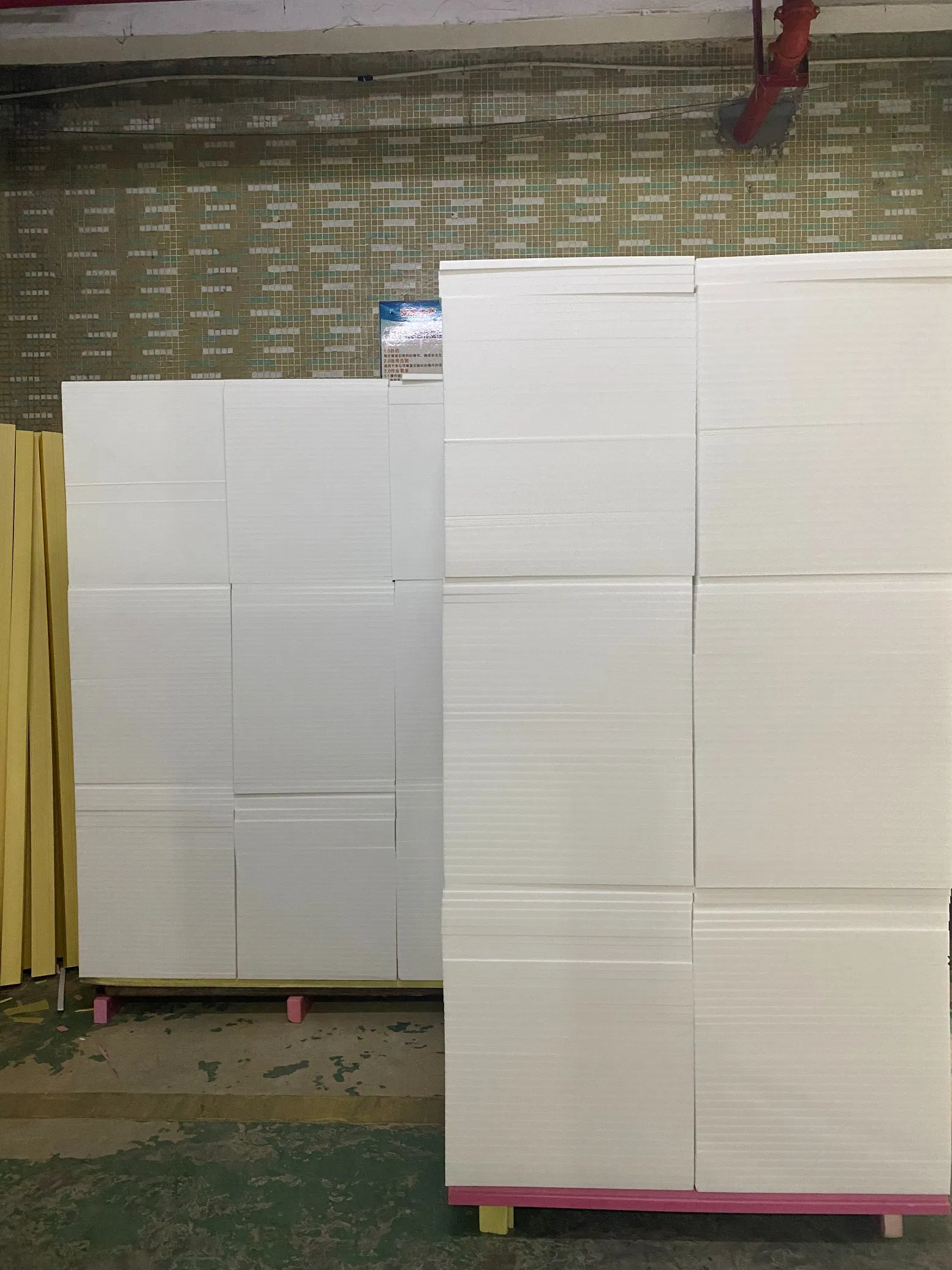 White XPS Foam Thermal Insulation Ceiling, Light Ceiling, 25mm Thermal Insulation Board