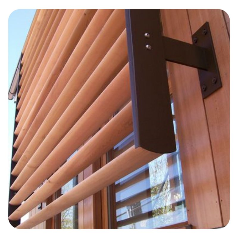 Aluminum Louver Shopping Mall Exterior Curtain Wall Facade Waterproof Lightweight Durable