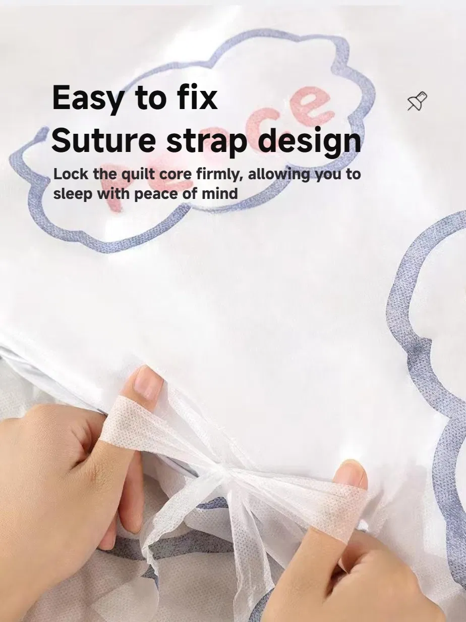Printed Non-Woven 3PCS 4PCS Portable Sterilized Disposable Bed Cover