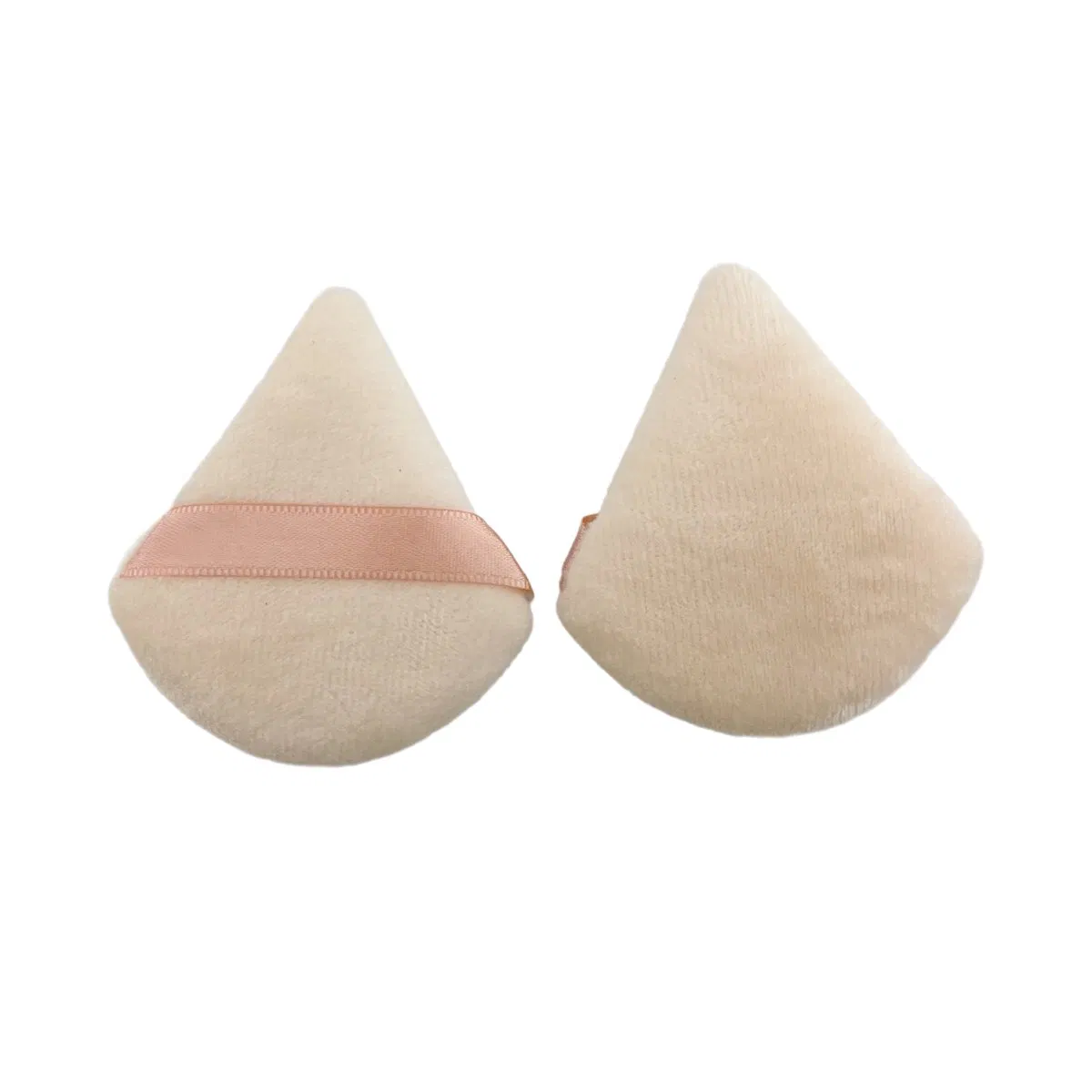 Customized Portable Triangle Cushion Washable Versatile Cotton Makeup Powder Puff