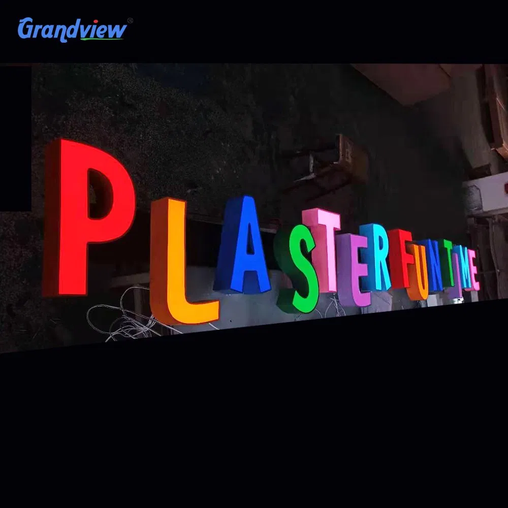 China Supplier 3D Plastic Acrylic Letter for Outdoor Use