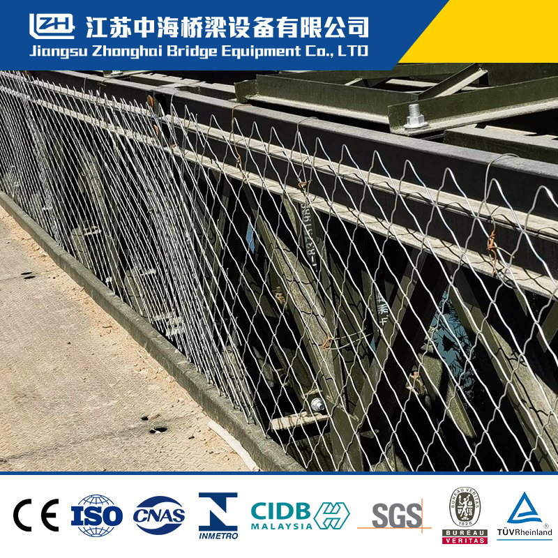 Site-Adaptable Heavy Duty Bailey Bridge - 150 Tons Capacity for Mining Trucks