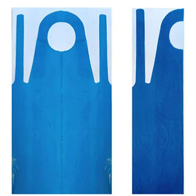 Roll Packing Plastic PE Aprons 6g 8g 10g Single Use Disposable Aprons