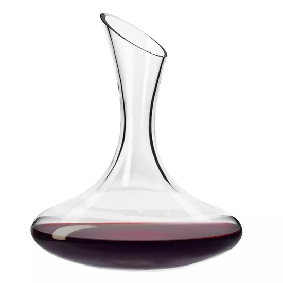 Red Wine Aerator Carafe 51oz Lead-Free Crystal Glass Decanter