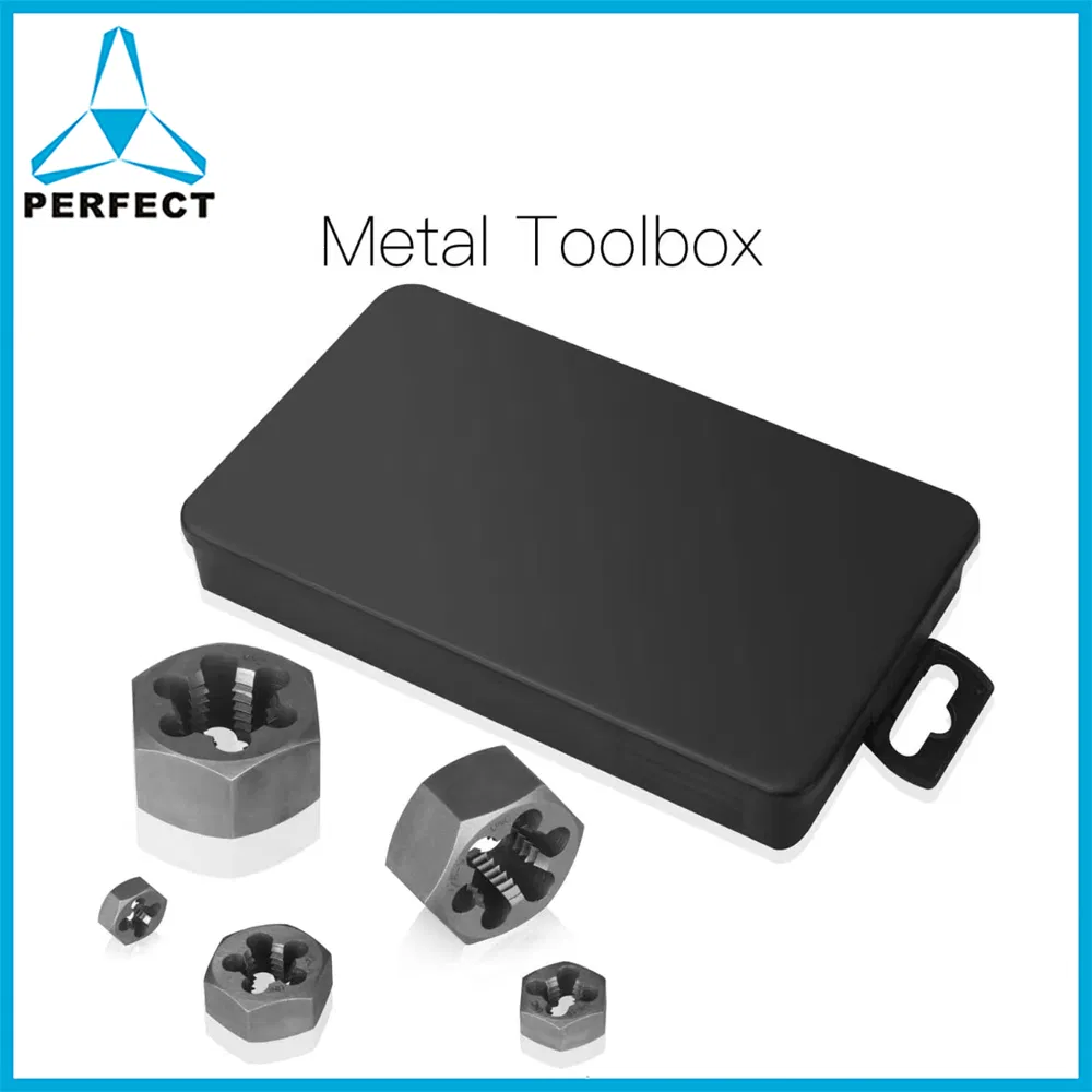 Набор плашек UNC 10 шт. в металлическом кейсе