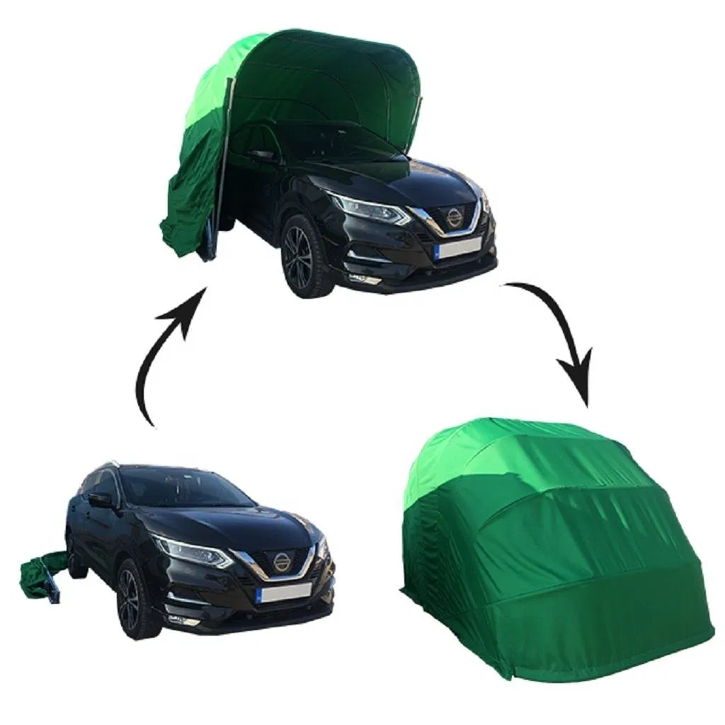 Modern Steel Structure Garage for Portable Car Mover Convenience