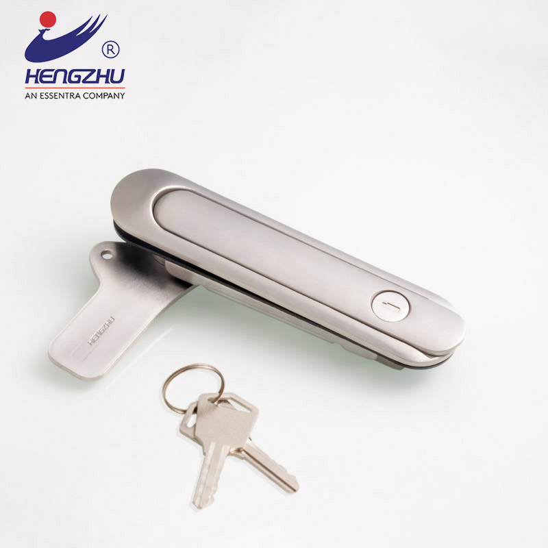 Hengzhu SUS304 Stainless Steel Lock Ms6019s Stainless Steel Panel Electric Cabinet Lock