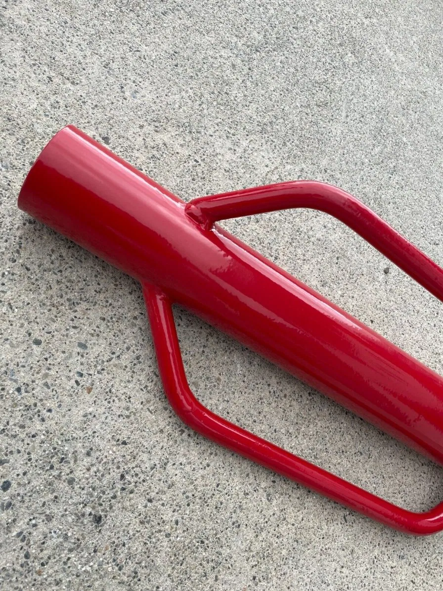 Fence Post Driver/Rammer 12lb Heavy Duty Hand Post Pounder with Handle for U Fence Post