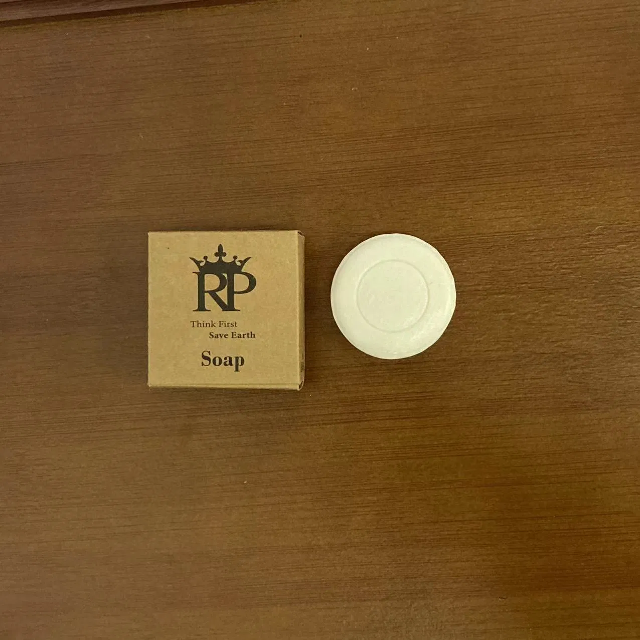 Customized Logo 15g Hotel Soap in Kraft Box Eco Friendly Package