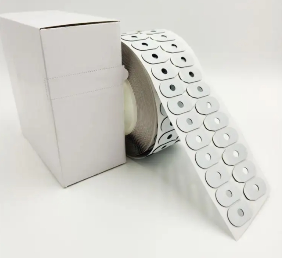 1.0mm Thick White Style Optical Glasses Processing Anti-Slip Lens Processing Lens Blocking Polishing Pads