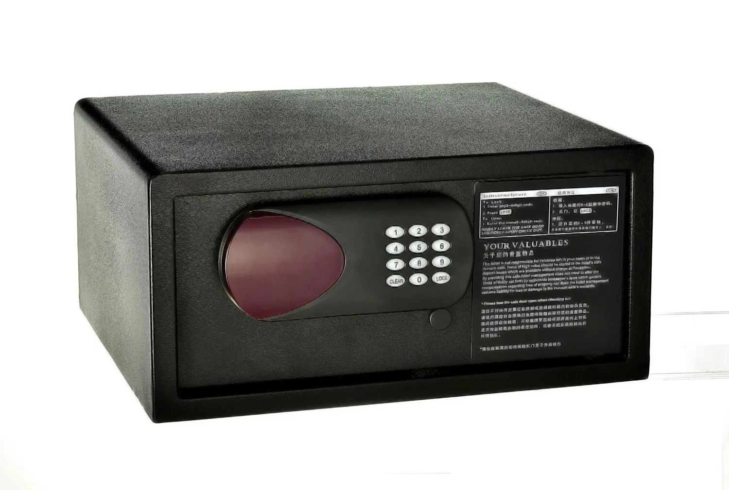 Home Appliance Safety Fingerprint Lock Laptop Electronic Lock Hotel Safe Box