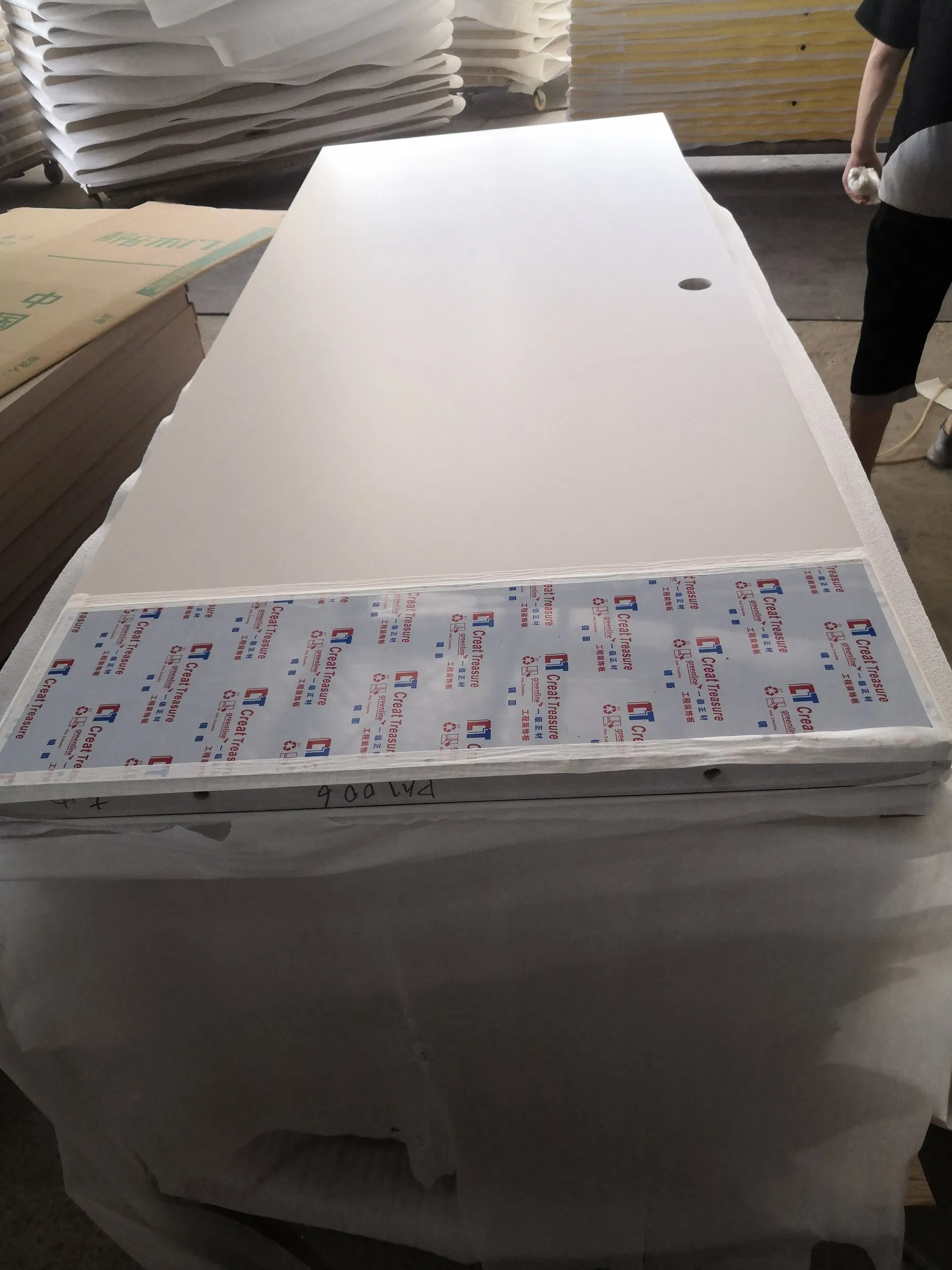 Wooden Fire Retardant Waterproof Wood Plastic Composite Door