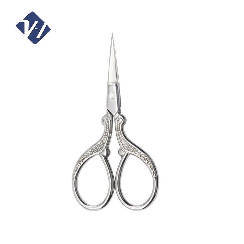 Wholesale Embossed Craft Dragon Phoenix 91mm Tea Bag Retro Household Scissors