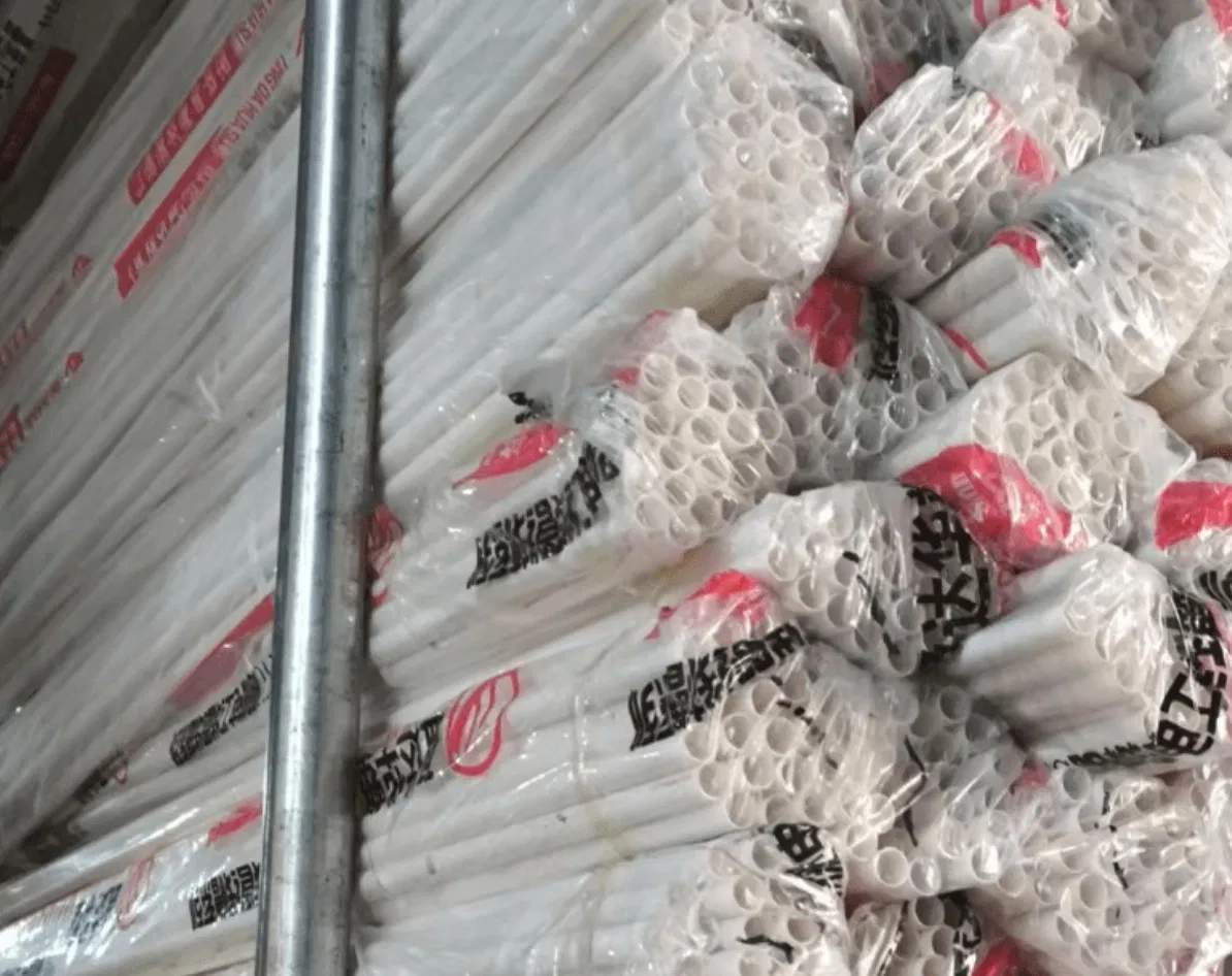 Electrical Conduit Pipe PVC Wiring Conduit Flame-Retardant EV Charging Station