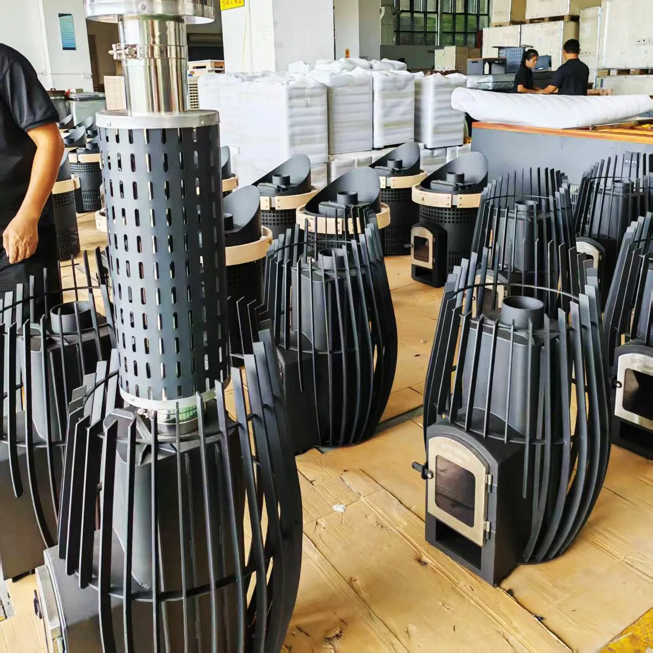 Дровяная печь для сауны Dolomiti, 15-25 м³