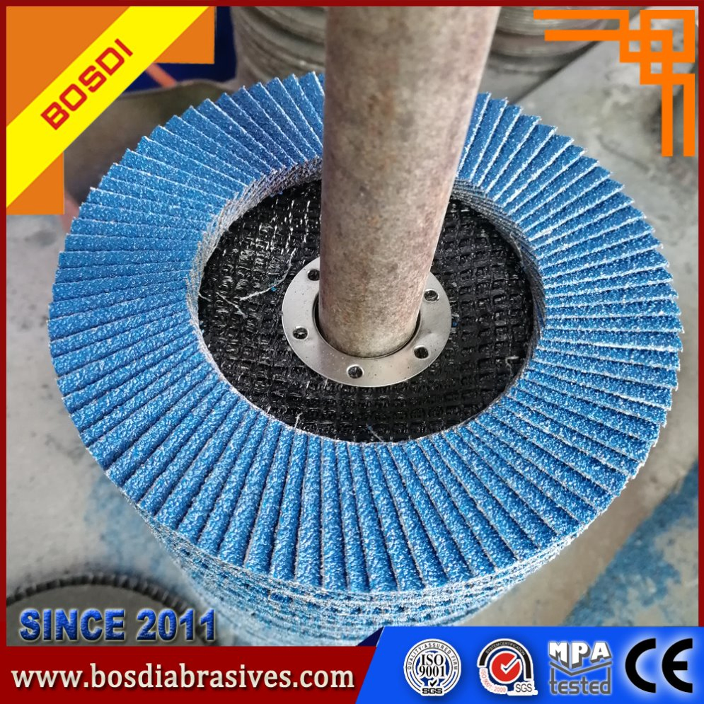 Aluminum Flap Disc, Zirconia Flap Wheel for Metal Polishing