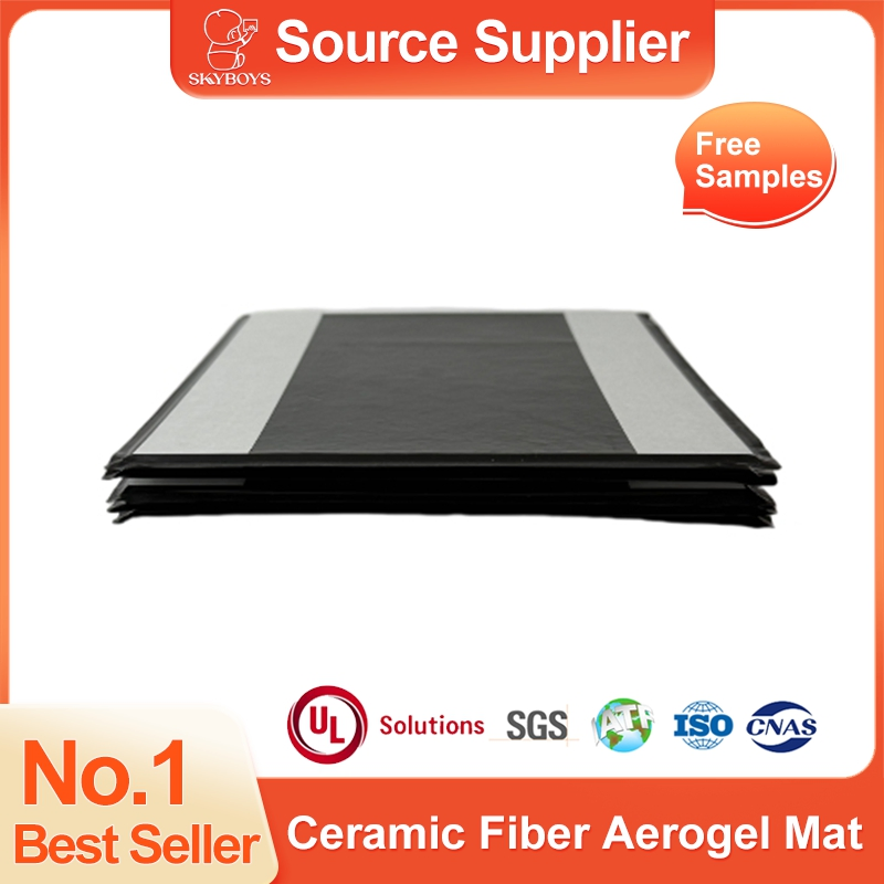 5va UL 94 Standard Aerogel Thermal Insulation Mat of High Temperature Wall Insulation Blanket Ceramic Fiber Blanket for Refractor