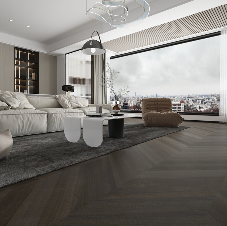 Инженерная паркетная доска Teak Oak для гостиной