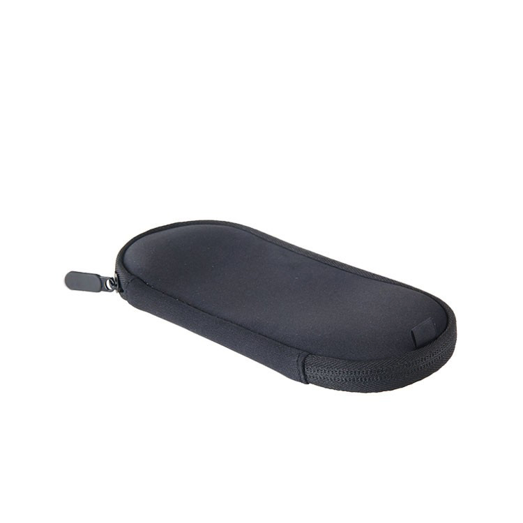 Black Hard Shell Waterproof Portable Travel Carrying Protective Storage Headset Carrier EVA Earphone Case for Sales