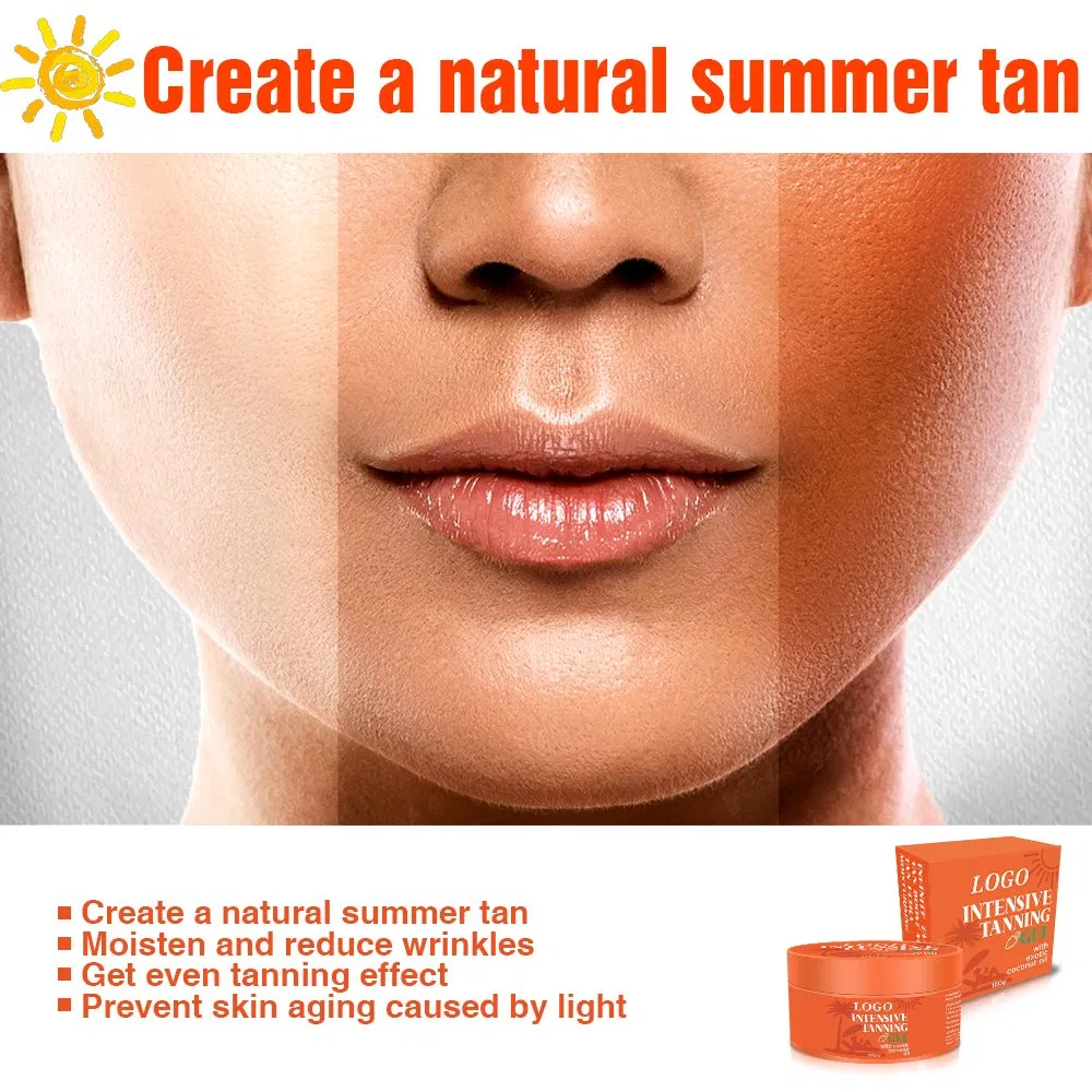 Beauty Cosmetics Skin Care Extreme Brown Dark Sunbed Coconut Tanning Gel