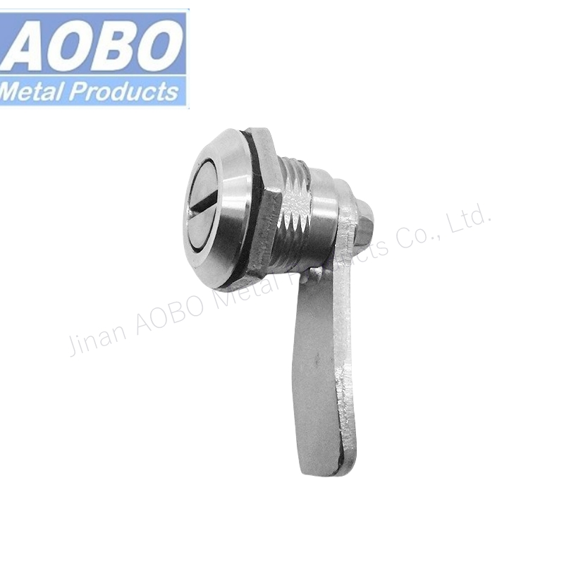 Aobo Stainless Steel 316 Quarter Turn 2X4 Slot Cam Lock Cylinder Lock