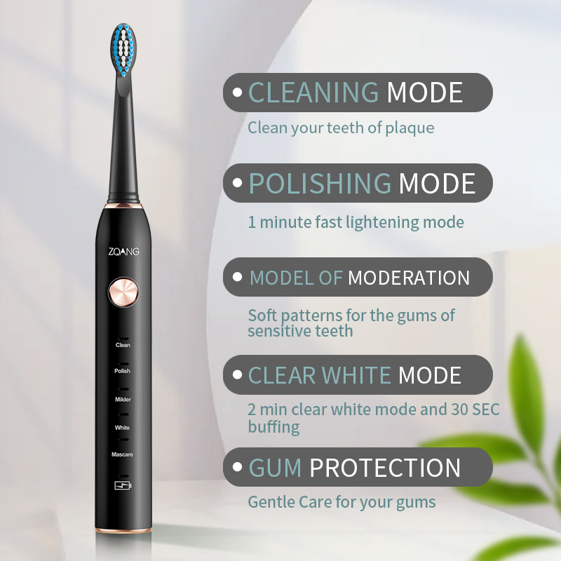 Rechargeable Ultimate Gum Care Toothbrush with Bluetooth Connectivity
