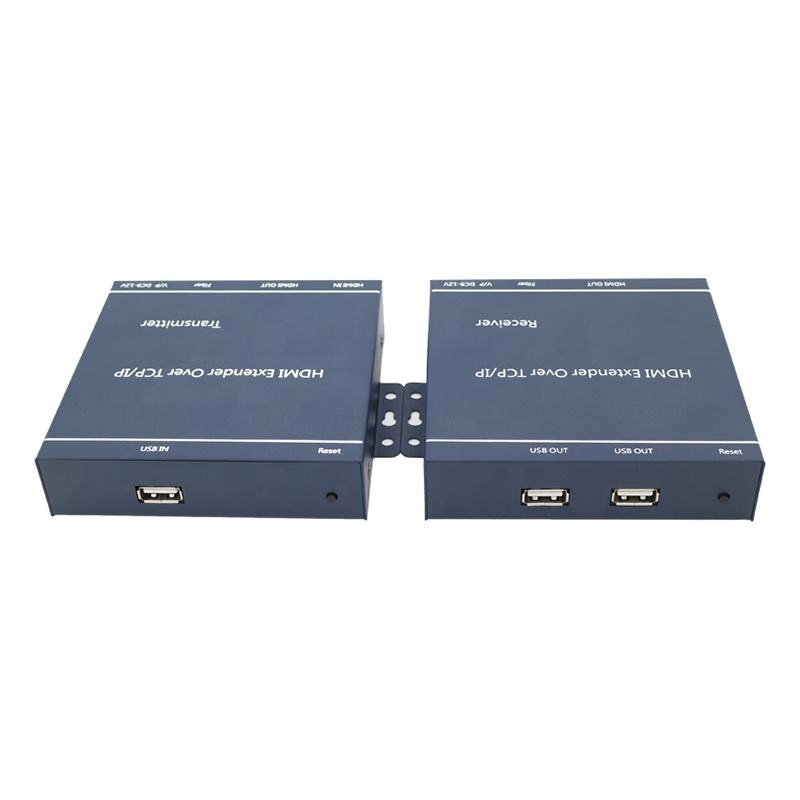Удлинитель KVM USB-DVI через CAT6, 100 м, 1920x1080