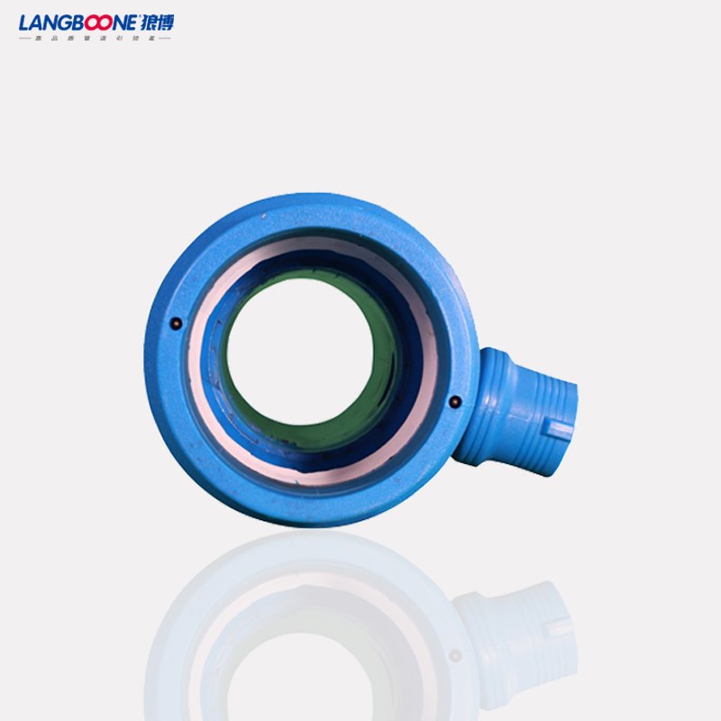 SDR9/11 HDPE Electric Weld Reducing Socket-Spigot Tee Fitting with Gasket Gasket