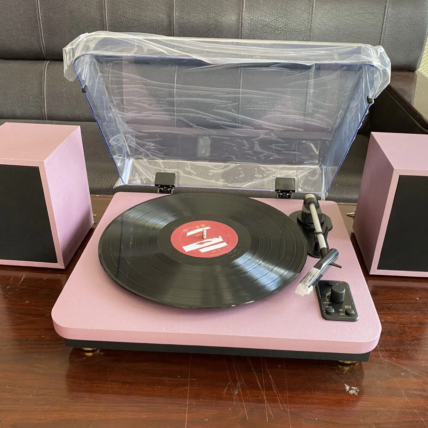 Портативный проигрыватель виниловых пластинок с Bluetooth