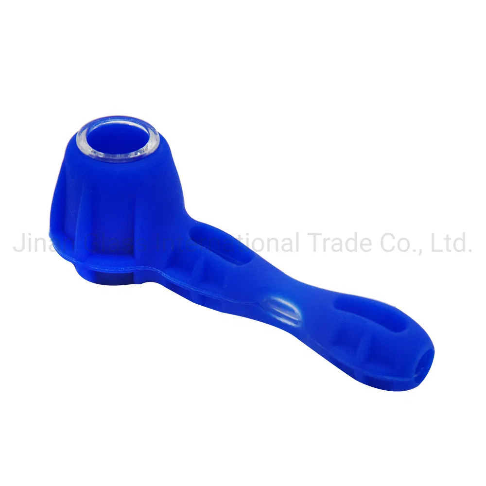 2021 Hot Sale Silicone Pipe Glass Pipe Glass Smoking Pipe