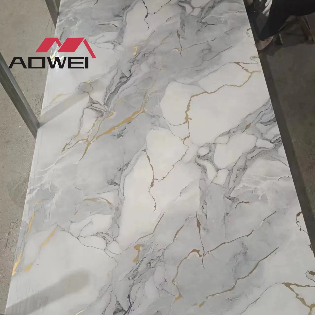 High-Quality Marble Effect PVC Sheets for Home Decor