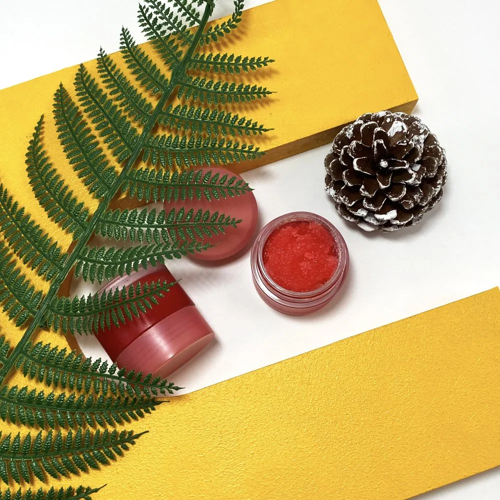 Luxury Custom Logo Private Label Round Cute Organic Gentle Brithening Moisturizing Korean Lip Balm OEM