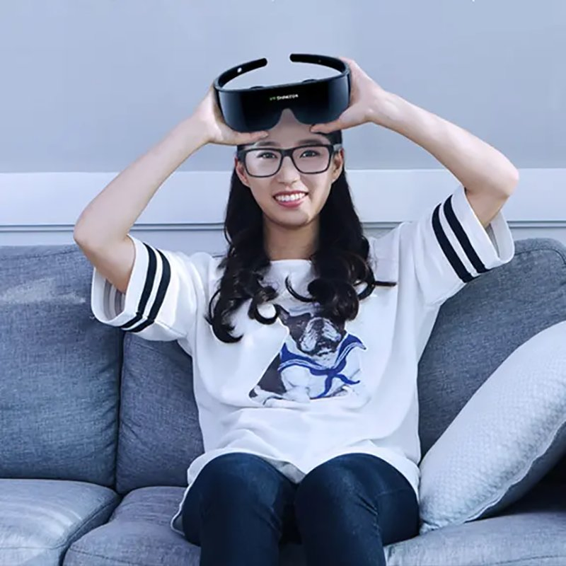 Newest 3D Vr Headset Smartphone Pairing Connection Imax Cinema HD All in One Vr Glasses