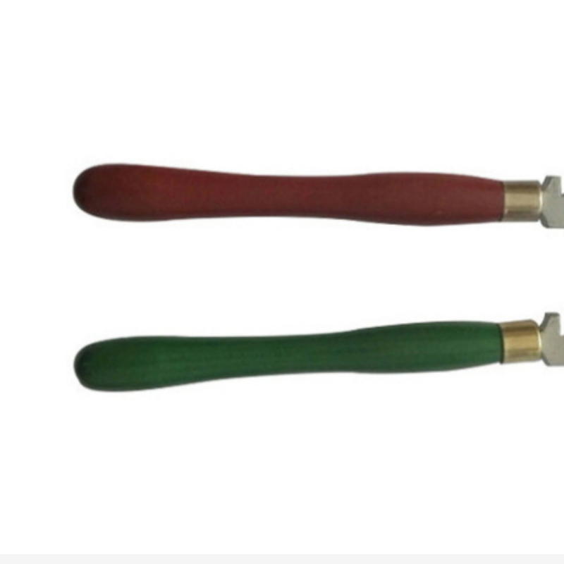 Safety Wooden Handle Glass Cutter Use for Tile and Glass Cutter Tc-03