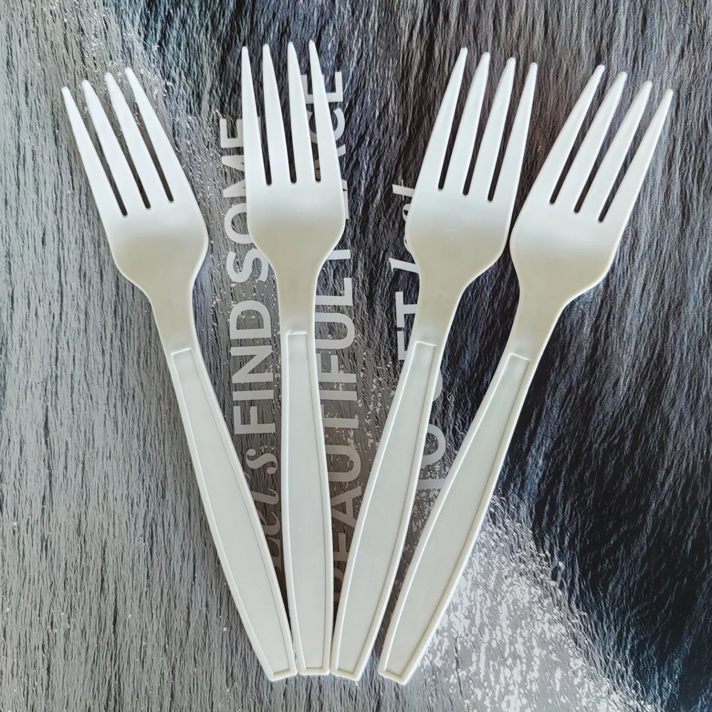 Newest Disposable Forks Eco Friendly Biodegradable Cornstarch Cutlery Utensils