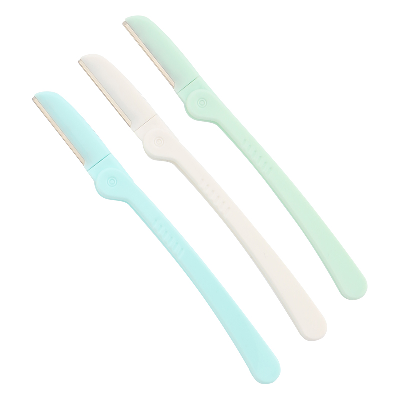 Fold-Able Eyebrow Sharper Shaving Razor Safety Trimmer Eyebrow Grooming Razor