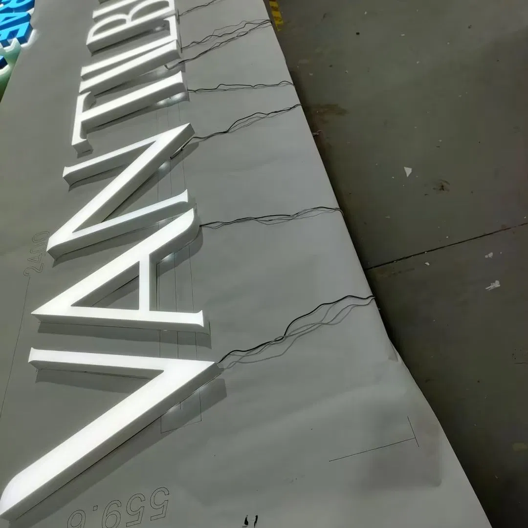 Professional Business Sign Custom Face Lit Luminous Letter for Advertising