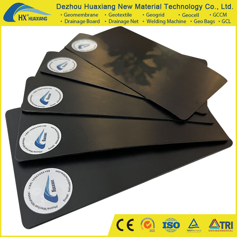 GM13 Geomembrana Lisa De Pead (Polietileno de Alta Densidade) HDPE Geomembrane in Brazil 0.8mm 2.0mm