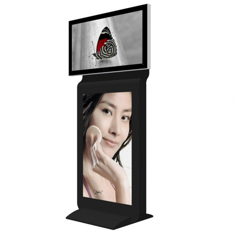 Factory Price Floor Standing Wall Mounted 65 Inch Indoor Advertising Display Interactive Digital Signage LCD Kiosk