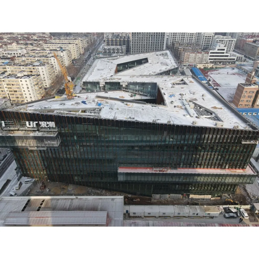 Grand Modern Appearance Metal Steel Frame Office Building Shopping Mall