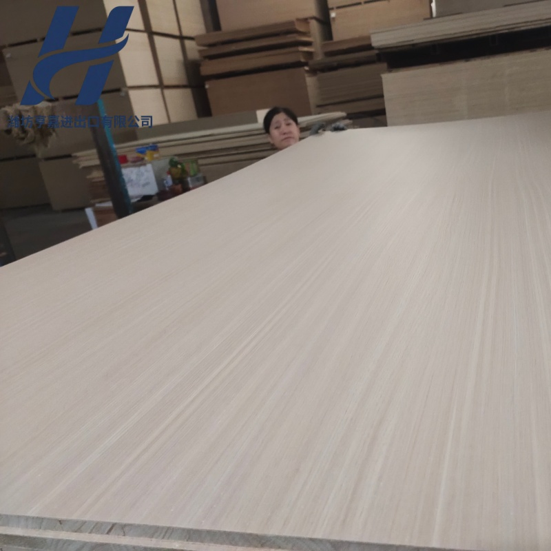 Hengjia High Quality 1220X2440mm 9mm 15mm 18mm Melamine Faced Block Board Laminated Wood Boards Blockboards for Furniture