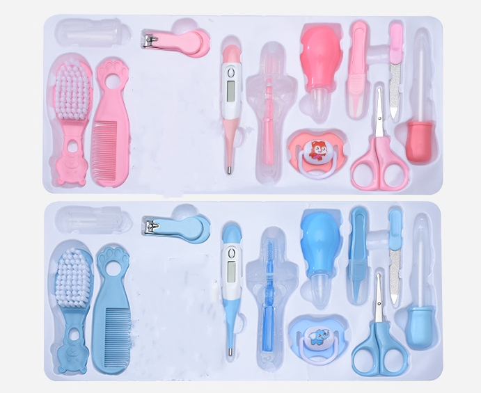2023 Hot Selling Baby Care Kit Nasal Aspirator Thermometer & Medicine Feeder