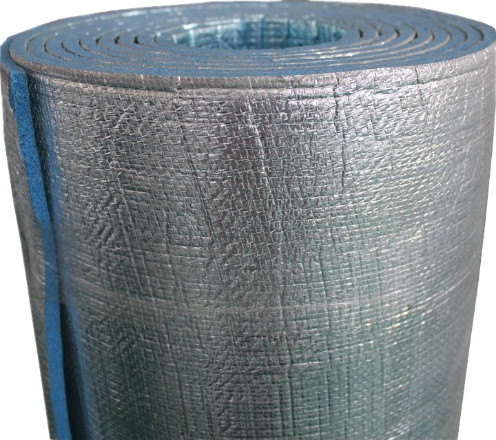 Thermal Insulation Material Air Duct Insulation Aluminum Foil Faced Self Adhesive XPE Foam Foil Insulation