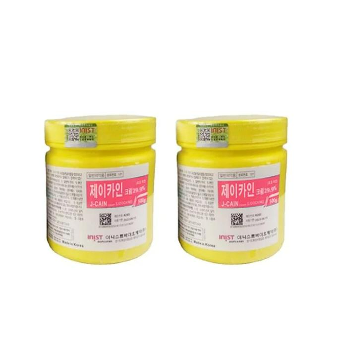 Tattoo Anesthetic J-Cain Numb Cream 29.9% for Laser Hair Removal Microblading Eyebrow Tattooing 500g Numbing Cream for Shots